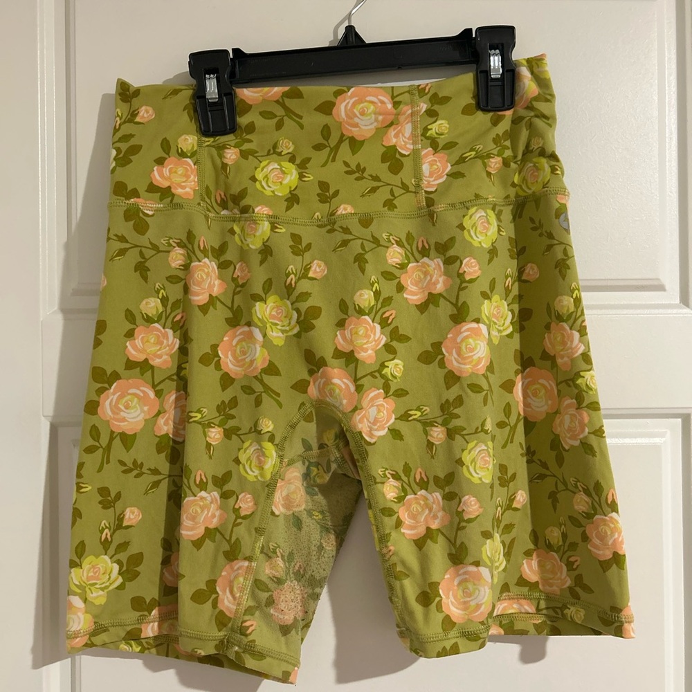Popflex floral bike shorts